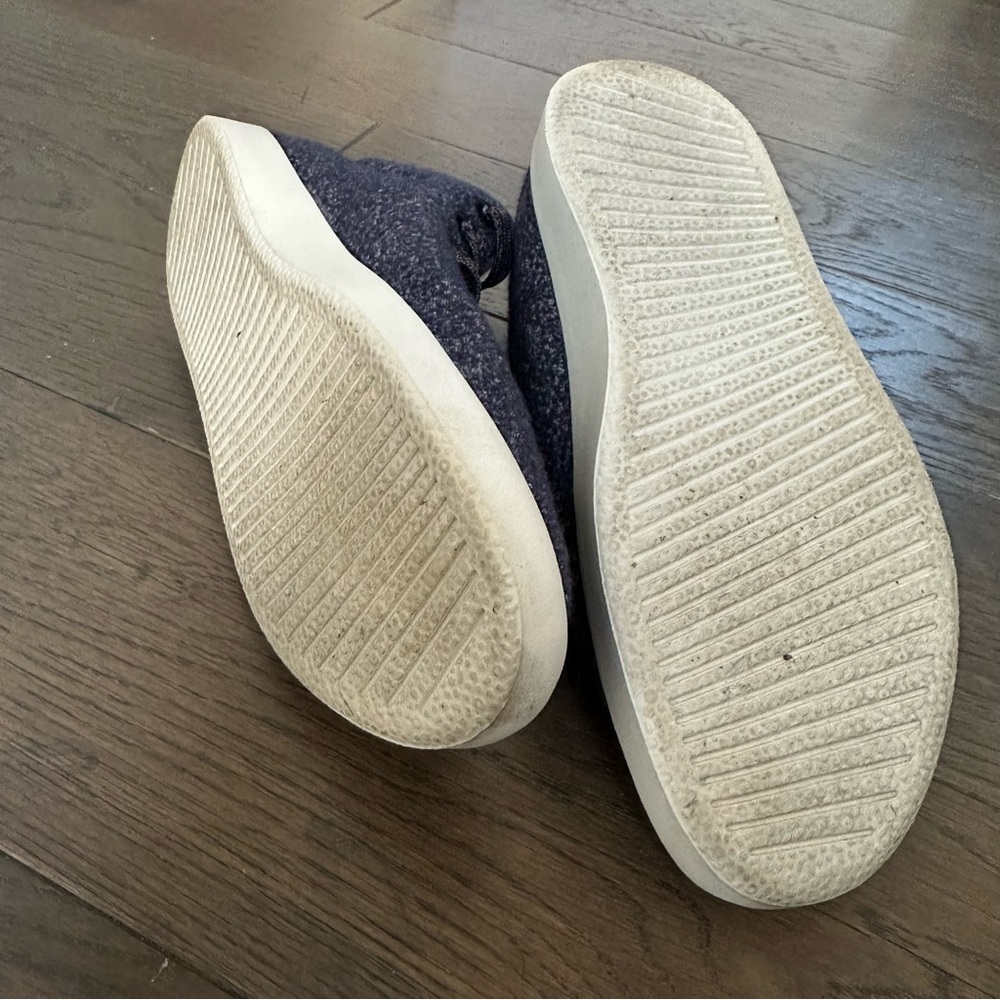 Allbirds Wool Piper Mid Sneakers Gray Size 6 - Picture 8 of 9